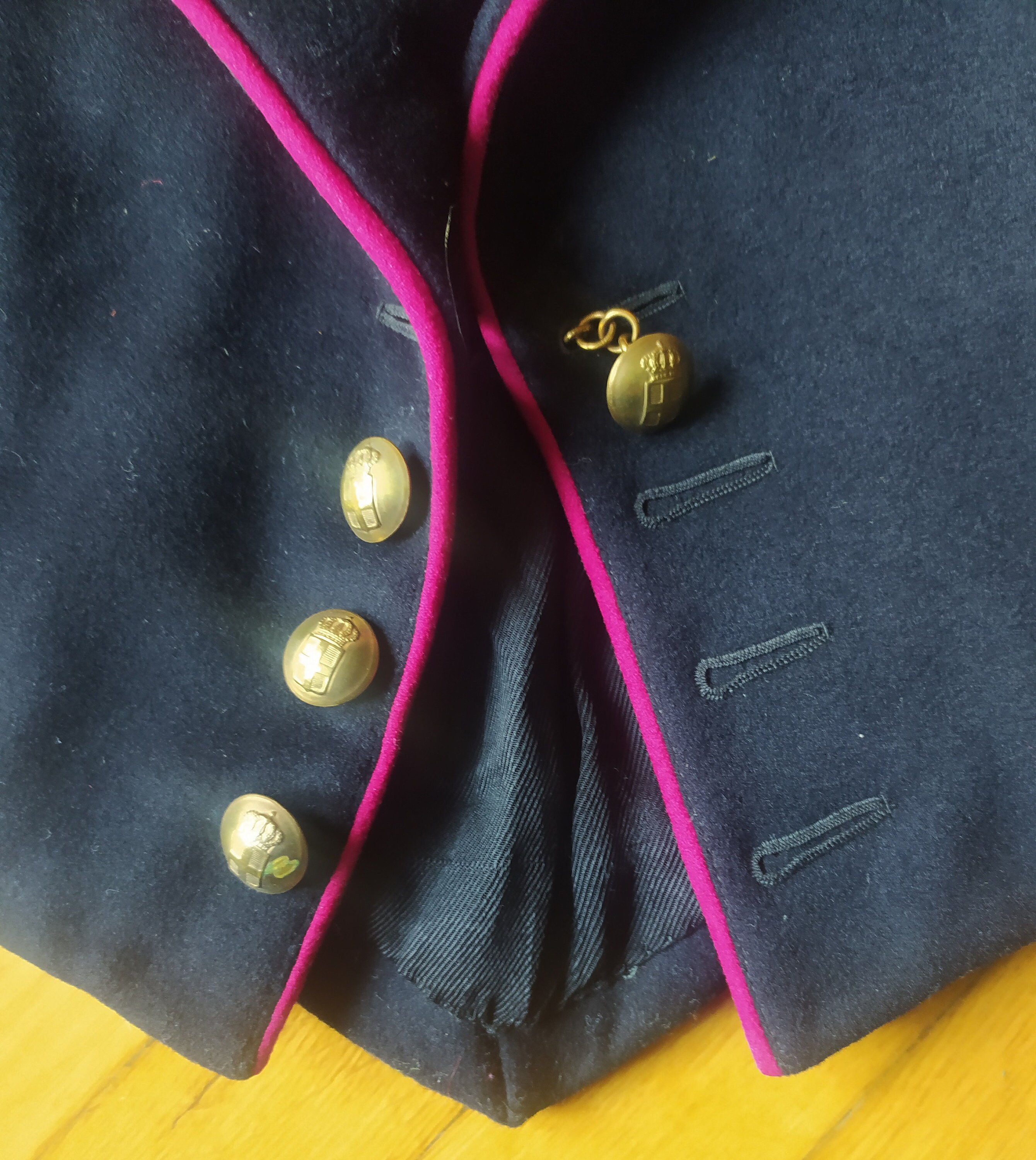 Greca Overcoat Vintage Greek Official Military Evening Jacket / Supreme Officer ...
