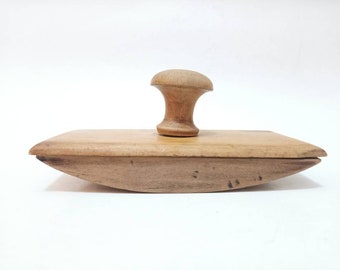 Vintage Wooden rocker ink blotter