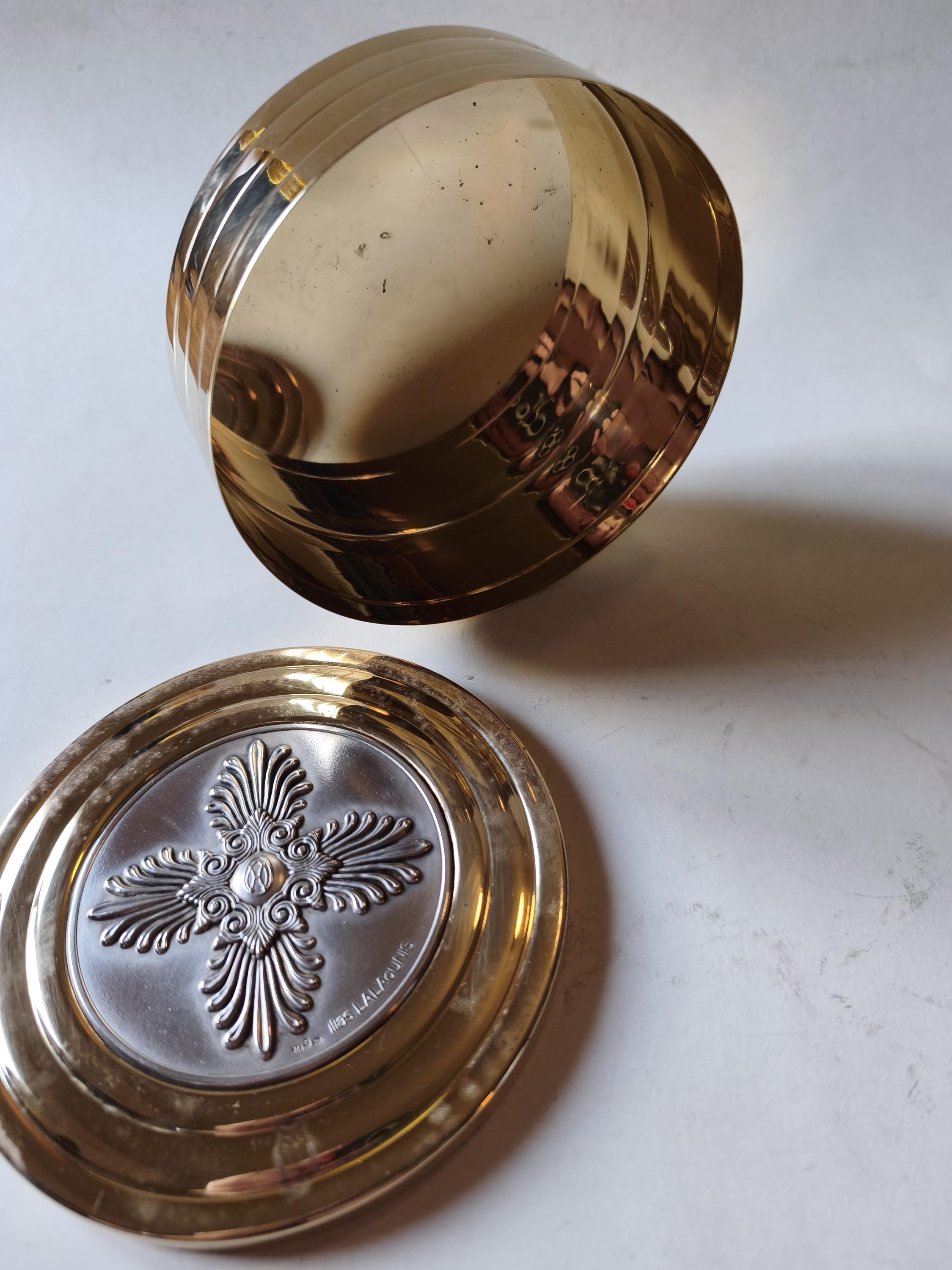 Ilias Lalaounis Vintage Sterling Silver 925 and Brass Large
