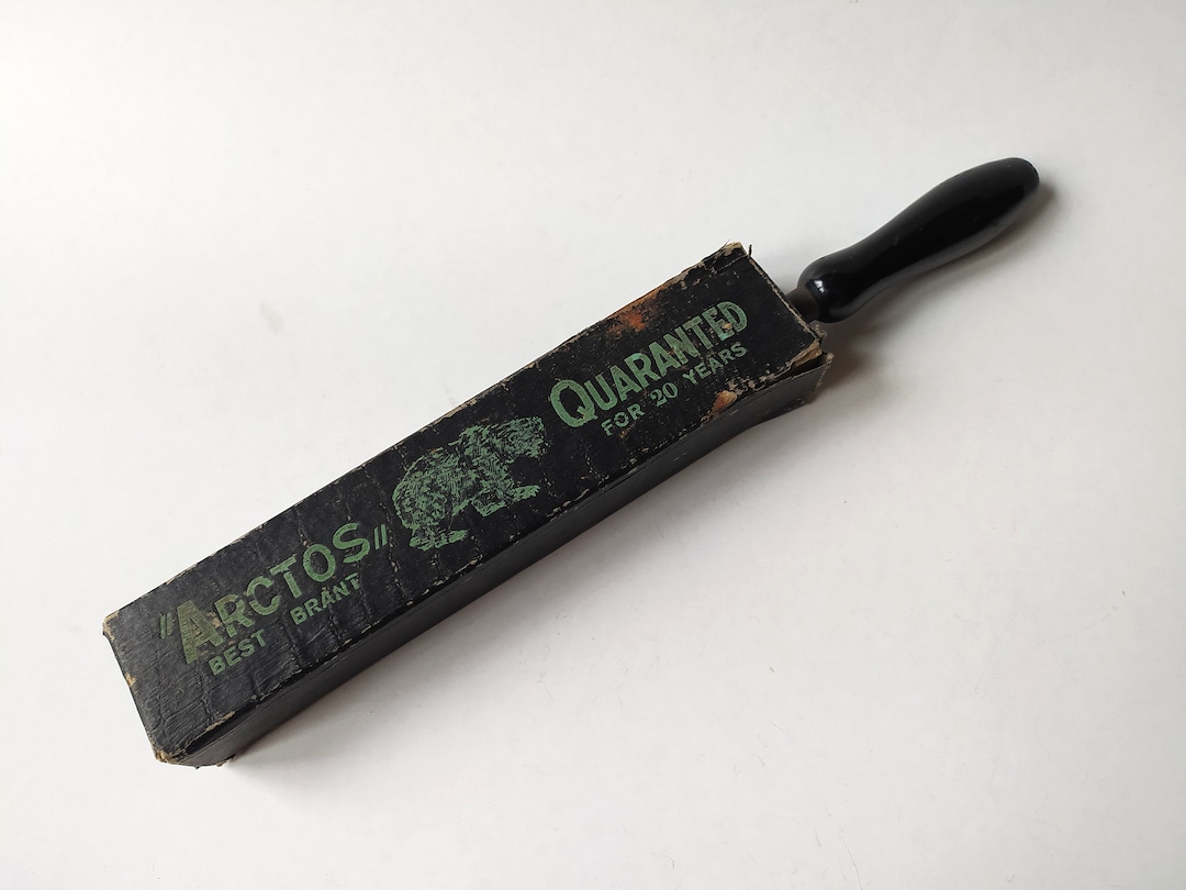 Archos Razor Vintage Arctos Razor Strop in Original Box / Barber Shaving Tool ...