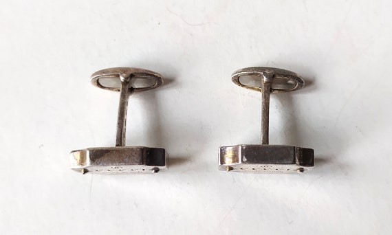 Vintage Authentic Gucci Cufflinks / 925 Sterling Silver / Men Gift
