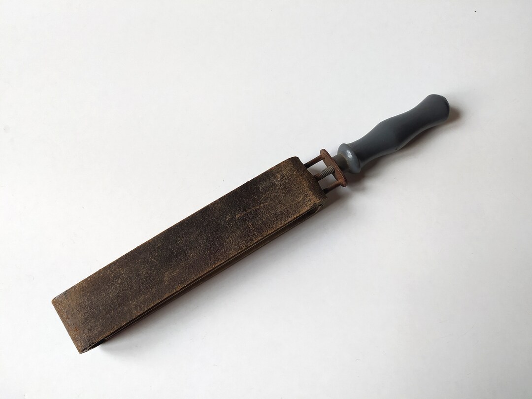 Vintage Record Razor Strop / Barber / Shaving Tool /straight Razor ...
