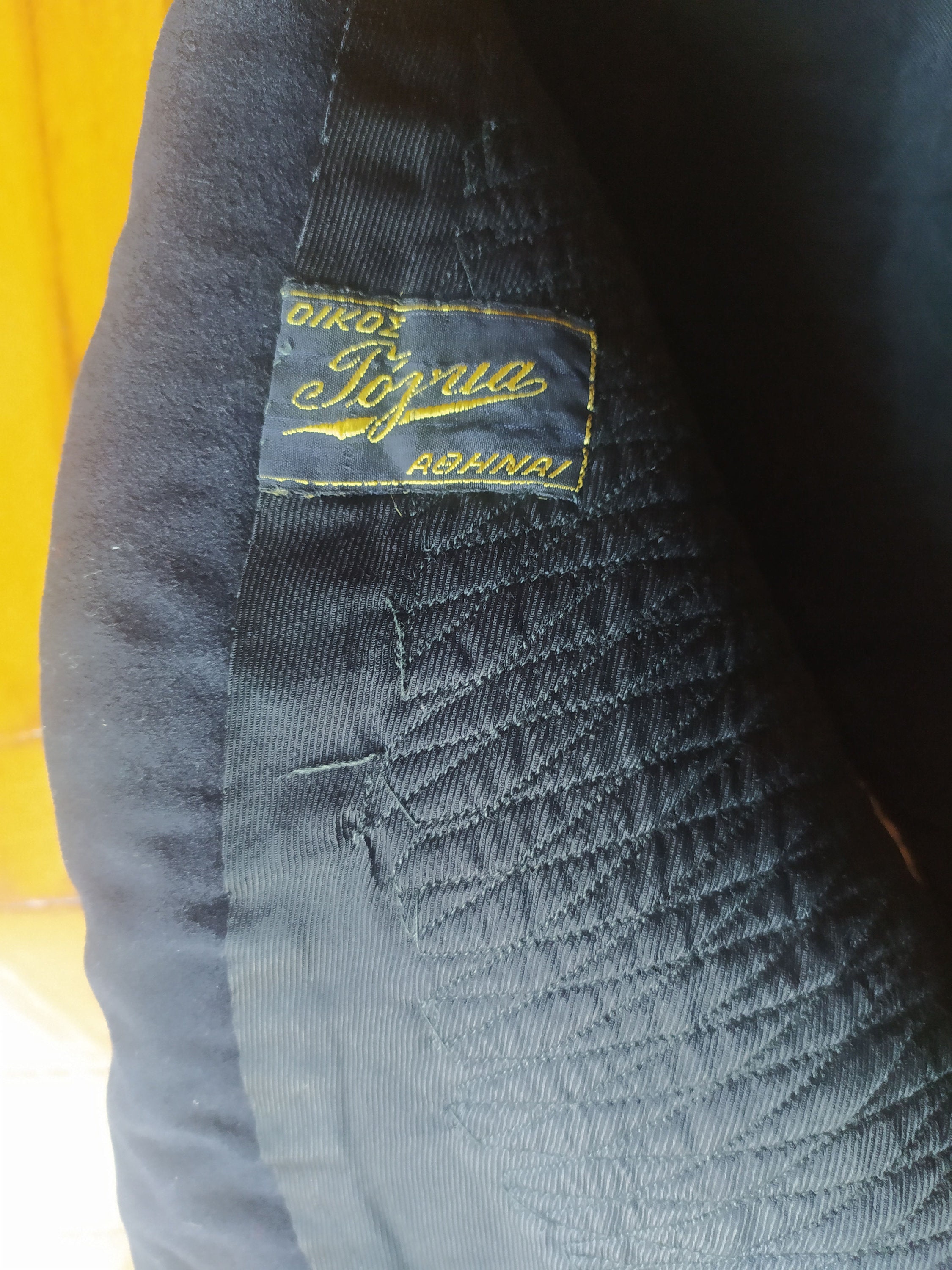 Greca Overcoat Vintage Greek Official Military Evening Jacket / Supreme Officer ...