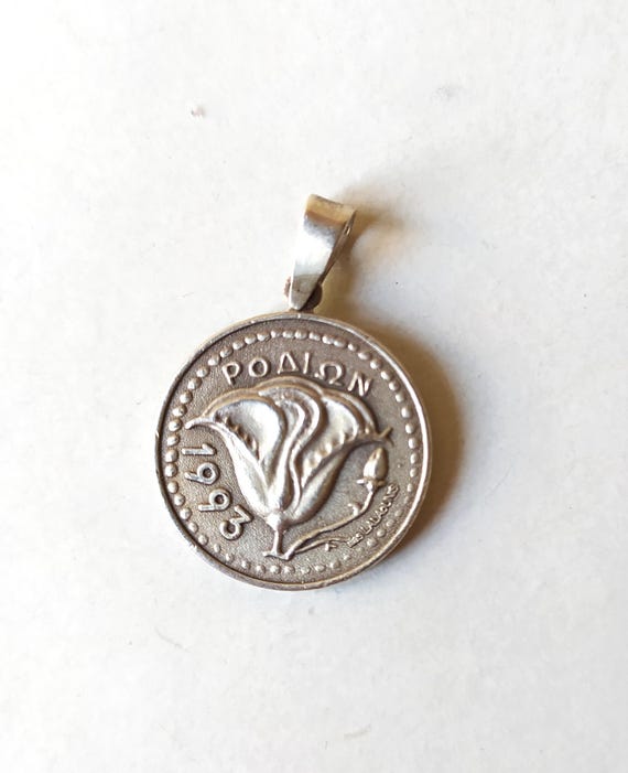 Ilias Lalaounis Sterling Silver Lucky Charm Pendant 1993 Apollo