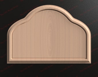 CNC file - 10 Pcs. 3D STL file of a Sign Frame with multiple edge profile options.