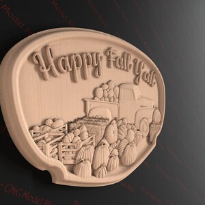 3D STL File of Welcome Fall Sign for Cnc Carving/engraving - Etsy
