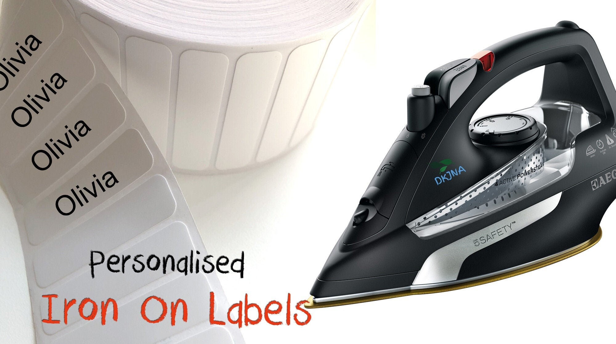 Iron on Name Labels School Uniform Clothing Labels Clothing Etsy