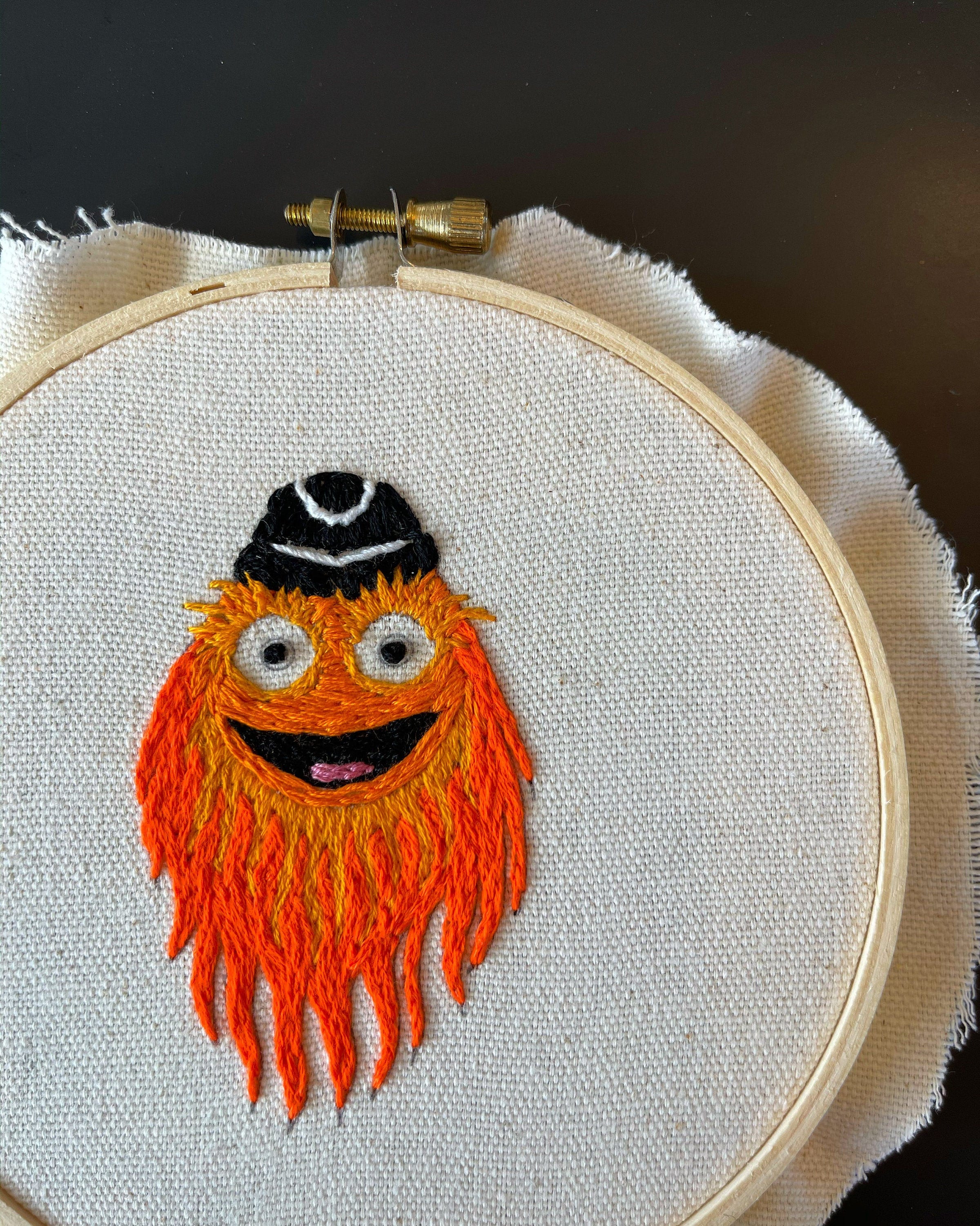 Kit da ricamo grintoso con video tutorial Italia