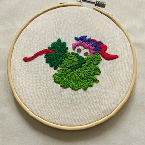 Phanatic Embroidery Kit w/video tutorial