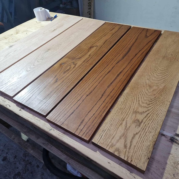 Planed Oak Sanded Shelves Waxed Finishes Rustic Industrial Design Boards DIY Planks Kitchen shelving