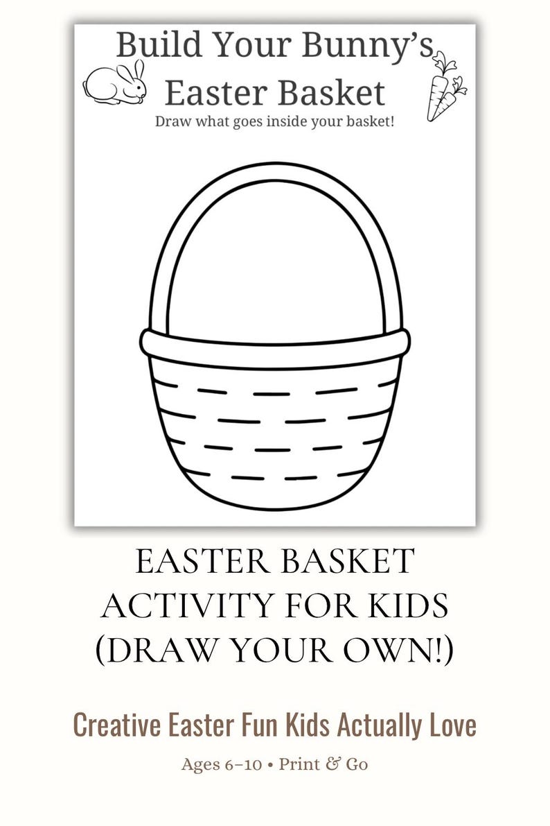 Kids Easter Printable Activity Pack - Etsy