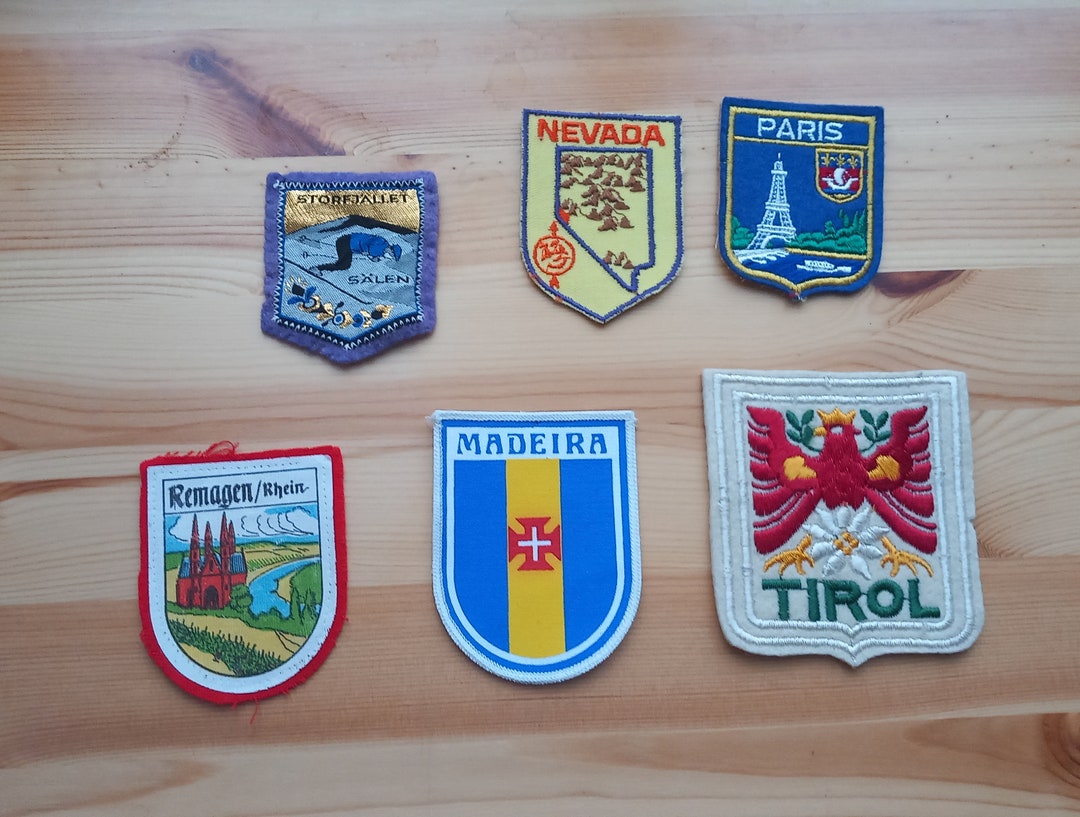 Vintage Travel Patch Etsy