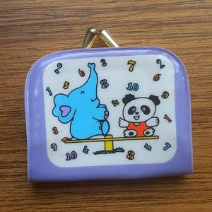 Porta-moedas de plástico