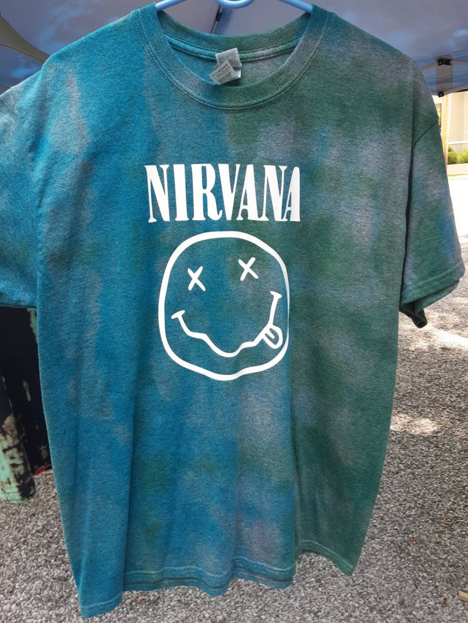 1 Nirvana tie dye tee Etsy