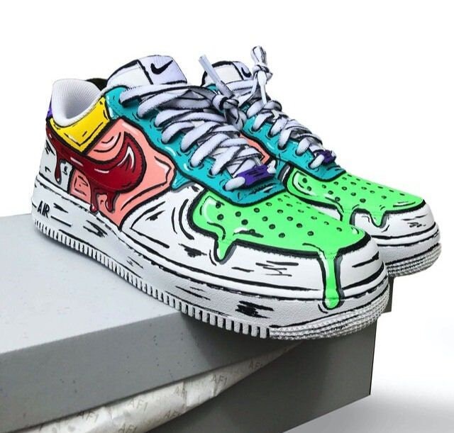 Customized Air Force 1 Sneakers. Etsy