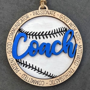 Coach Ornaments
