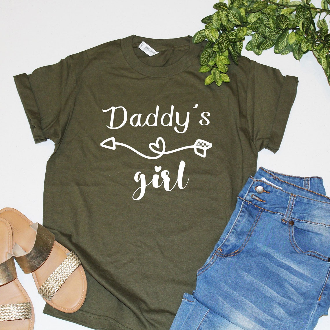Daddy's Girl Tshirt Daddy's Girl Tee Family Shirt Family Love Tshirt Girls Tee 8007 Etsy UK