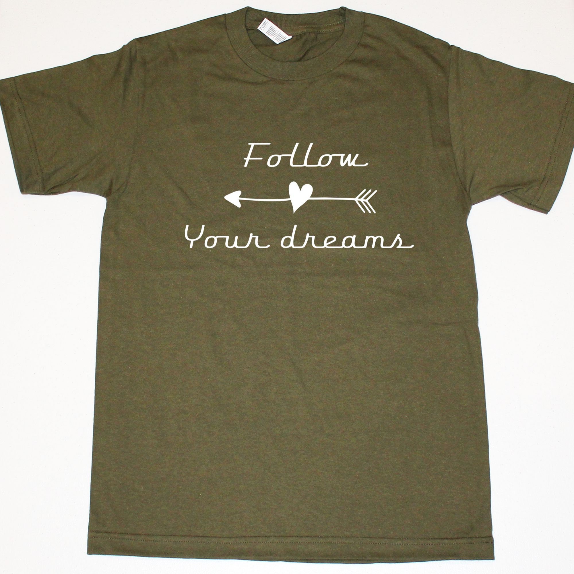 Follow Your Dreams Shirt Inspirierendes TshirtMotivierendes TShirt