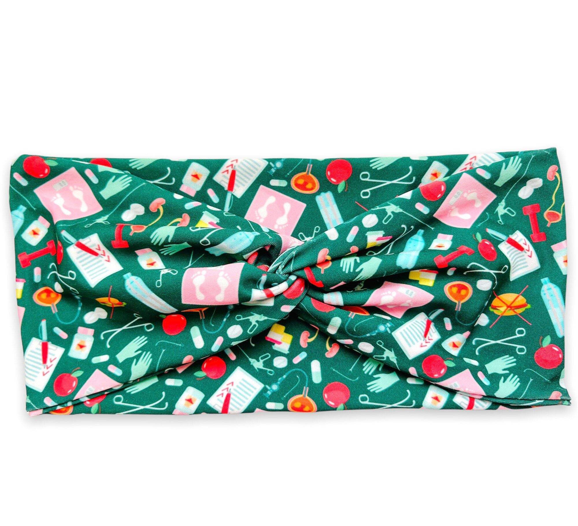 First Trimester Twist Headband Womens Headband Nurse Etsy