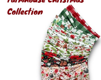 Farmhouse Christmas Collection Twist Headbands