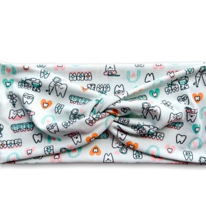 Orthodontic Twist Headband | Dental Headband | Medical Headband | Dentist Headband
