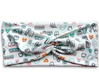 Orthodontic Twist Headband | Dental Headband | Medical Headband | Dentist Headband