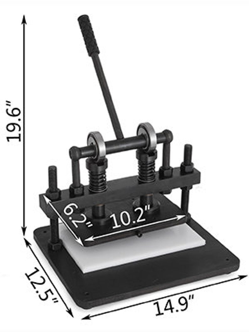 260x150 Mm Manual Leather Cutting Machine Die Cut & Leather Etsy