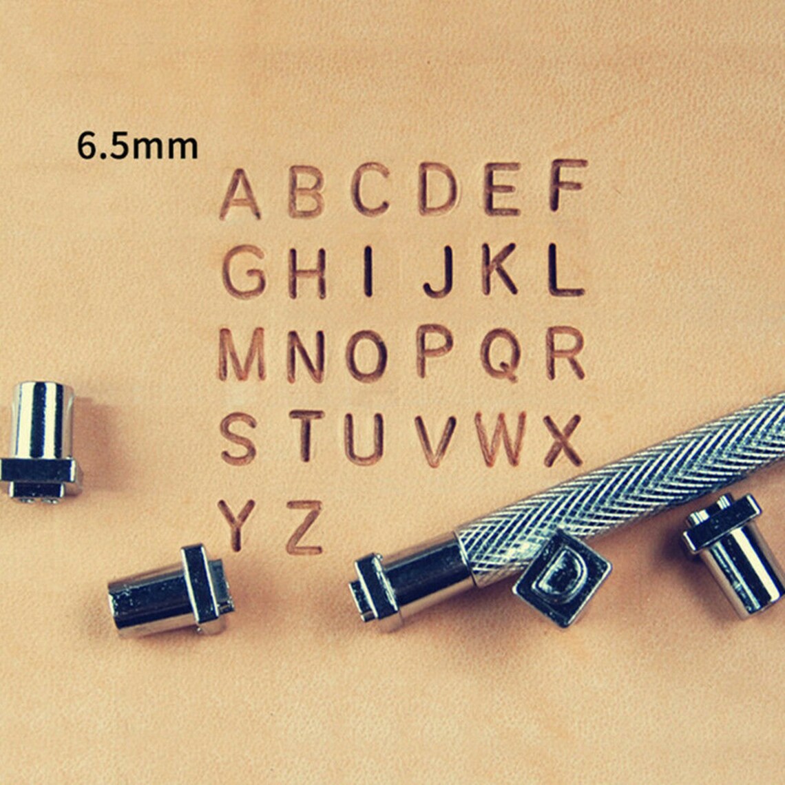 36pcs Leather Stamp Alphabet Letter Metal Punch Set Logo Stamp Etsy