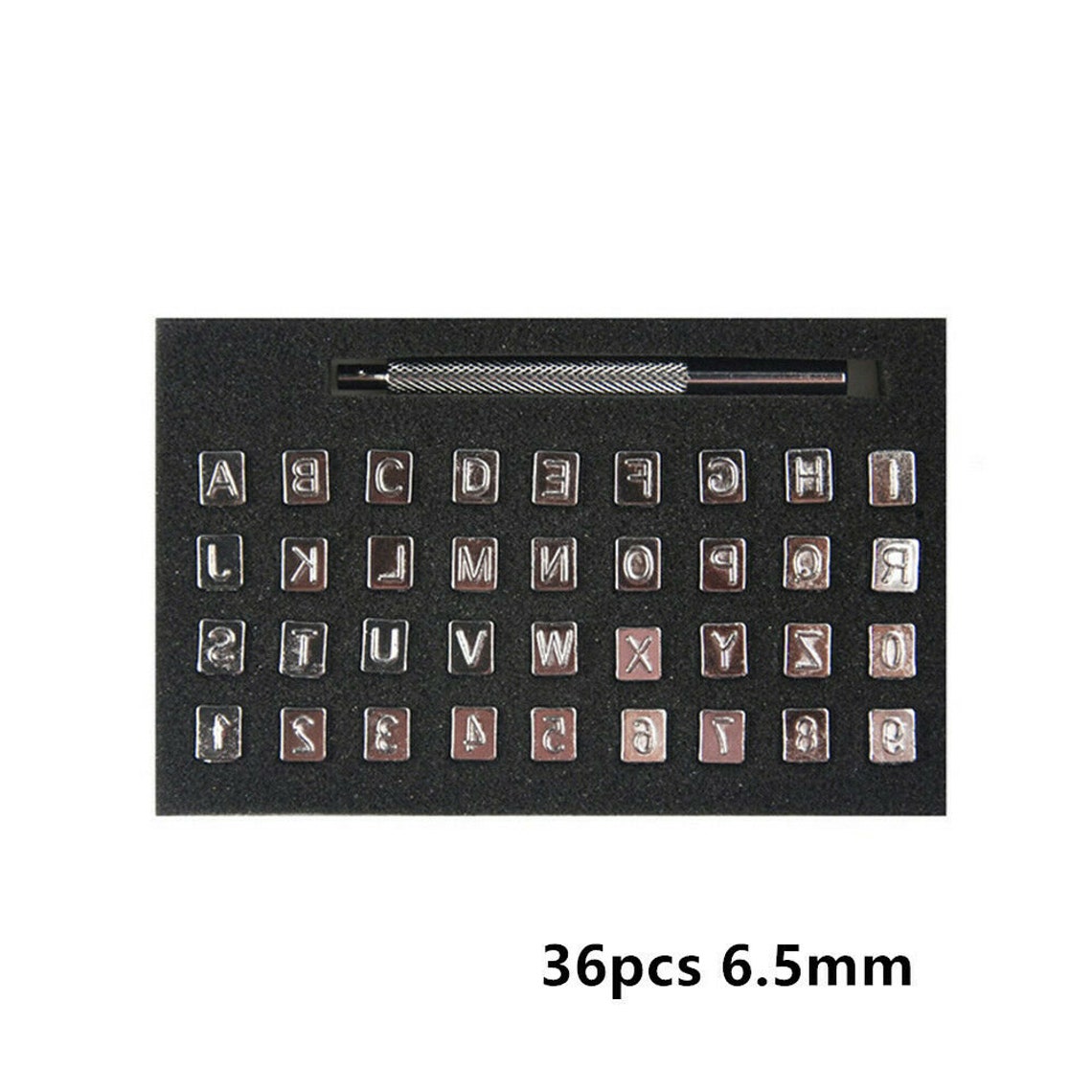 36pcs Leather Stamp Alphabet Letter Metal Punch Set Logo Stamp Etsy