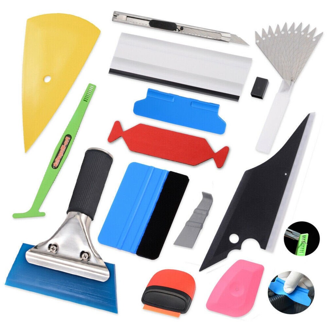 PRO Window Tinting Tools Kit Auto Car Vinyl Wrap Application Etsy