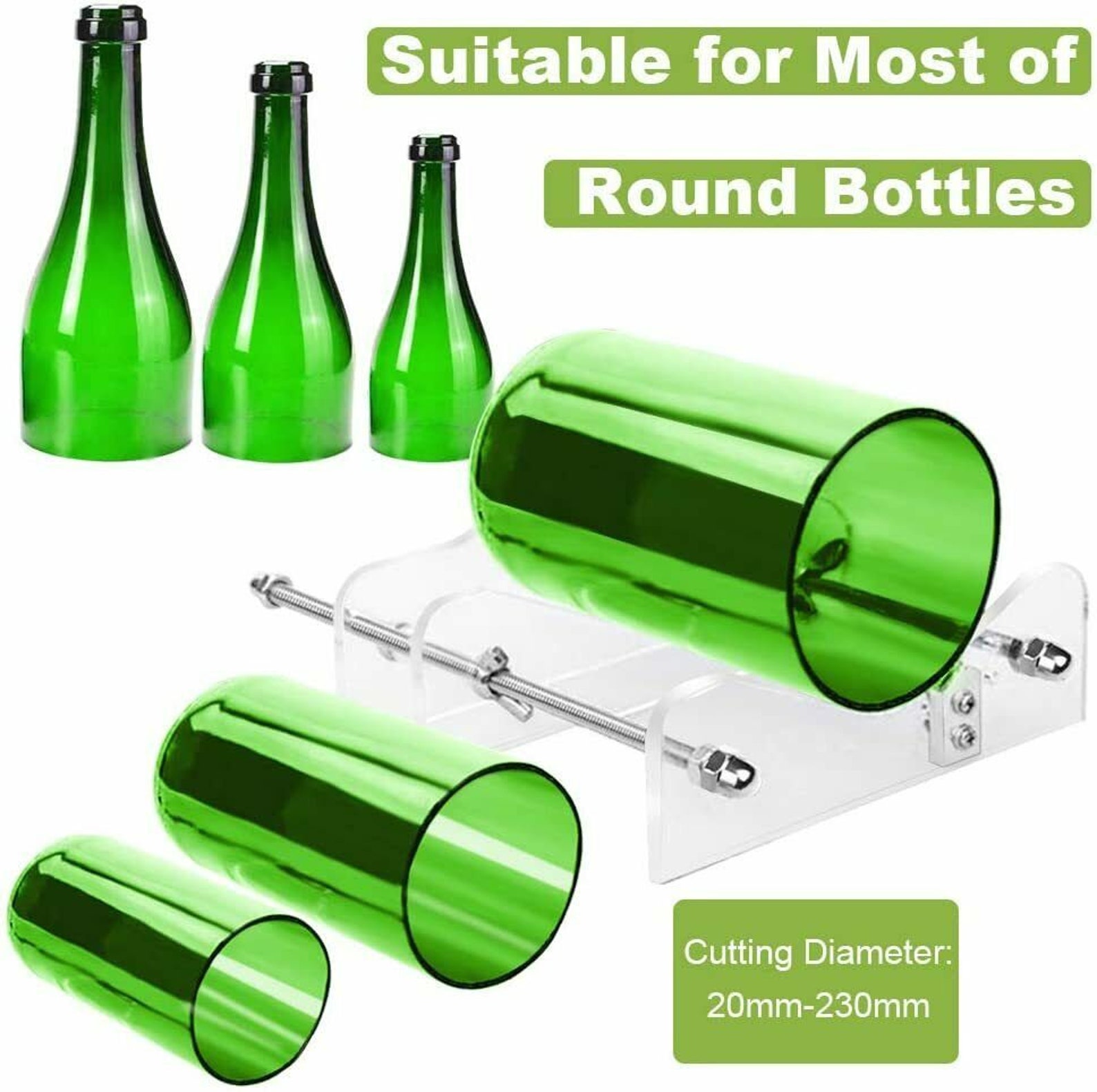 Glass Bottle Cutter Kit Beer Wine Jar DIY Cutting Machine Etsy