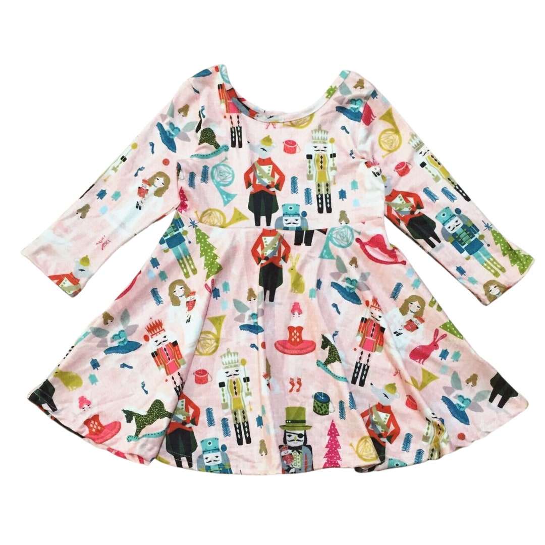Pink Nutcracker Twirl Dress Etsy