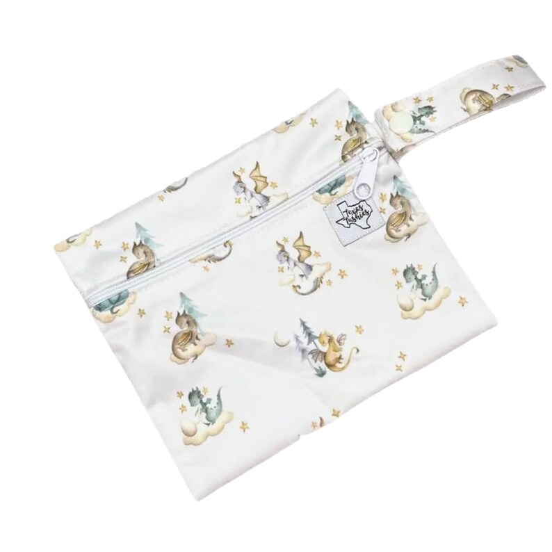 Dragons Mini Wet Bag Etsy