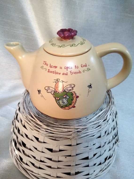 ADORABLE 4 DECORATIVE TEAPOT Etsy