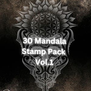 30 Pack de tampons Mandala Vol. iPad | Procréer