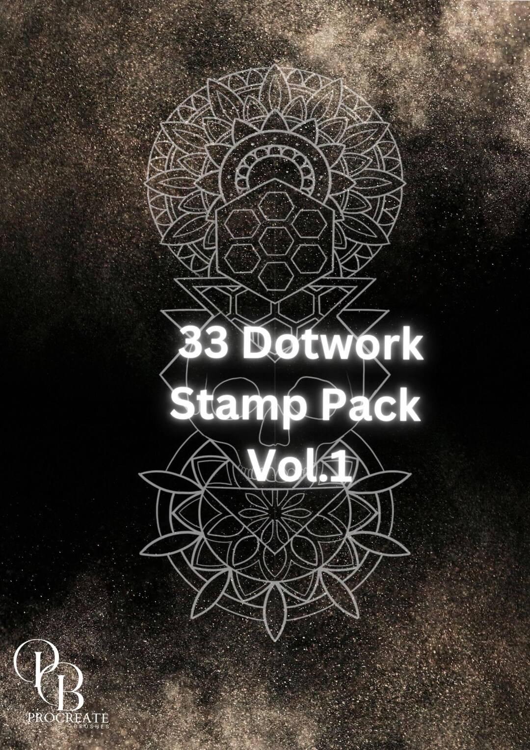 33 Dotwork Pattern Mandala Stamp | iPad | Procreate - Etsy Australia