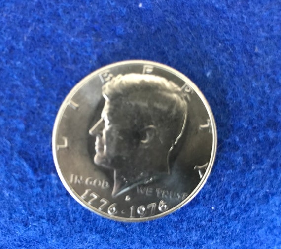 Half Dollar Münze 1776 Bis 1976 Wert 1776-1976 Bicentennial Half Dollar Coin Rare | Etsy