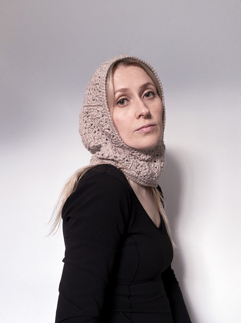 CROCHET PATTERN / Video Tutorial Granny Square Balaclava/ Etsy