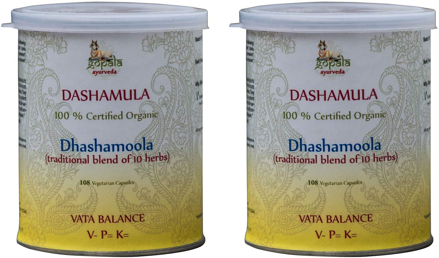 DASHAMOOLA Kapseln USDA Certified Organic Ayurveda Kraut Etsy.de