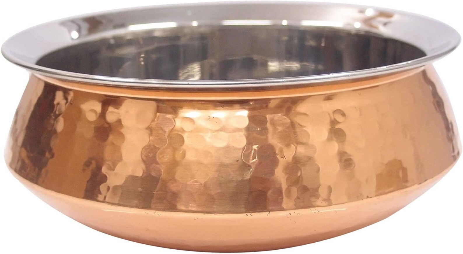 Copper Serving Bowl Traditional Indian KARAHI Bowl Copper Etsy UK