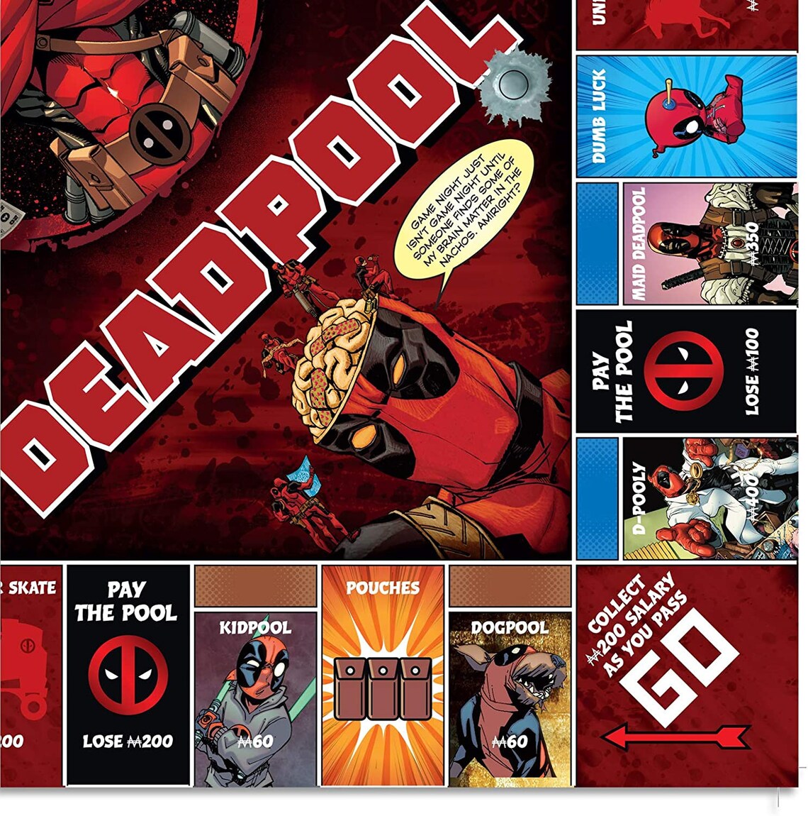 deadpool monopoly gamestop