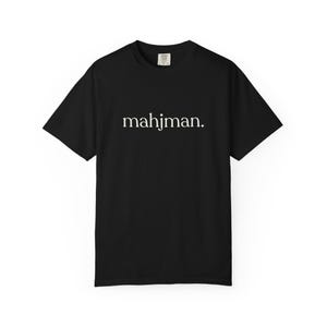 Mahjong Shirt for Man - Mahjman Comfort Colors Tshirt Black