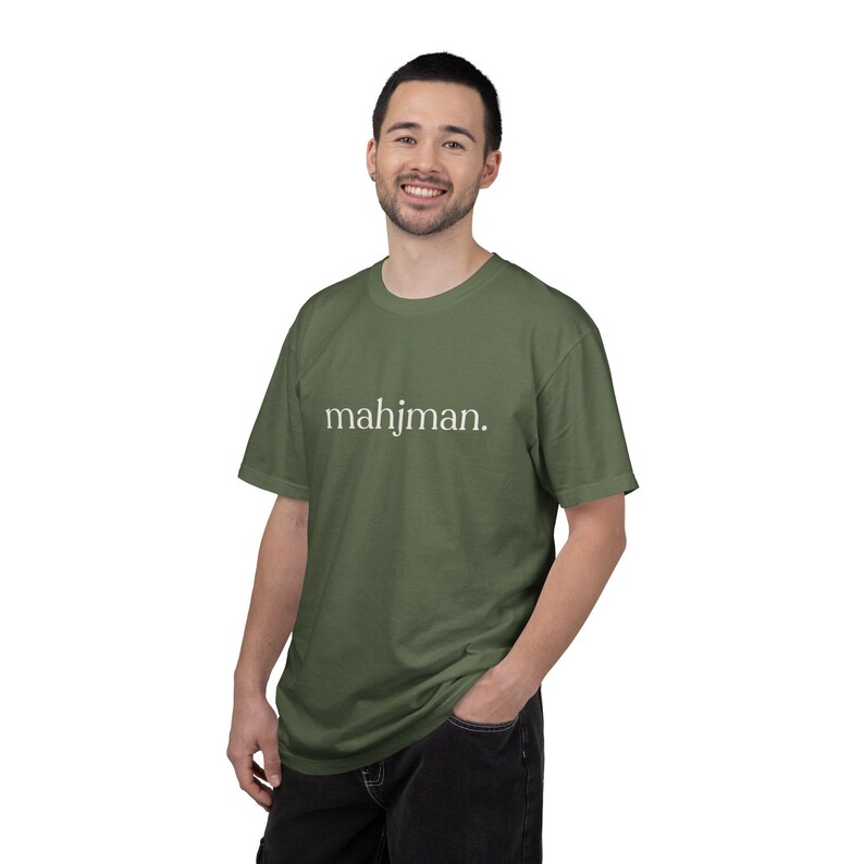 Mahjong Shirt for Man - Mahjman Comfort Colors Tshirt image 17