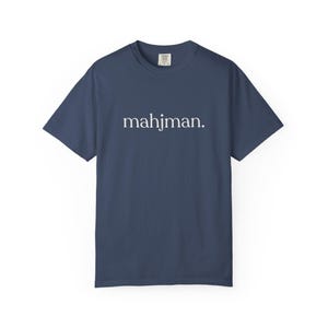 Mahjong Shirt for Man - Mahjman Comfort Colors Tshirt Midnight