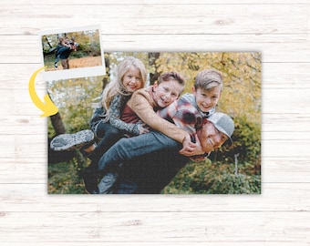 Custom Photo Jigsaw Puzzle: Personalized 1000 Piece Family Gift