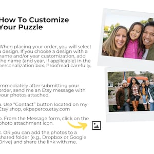 Custom Photo Collage Puzzle: Personalized Jigsaw Puzzle Gift Bild 6