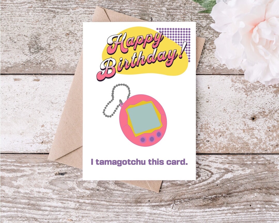 Printable 90s Birthday Card | Happy Birthday Millennial - Etsy