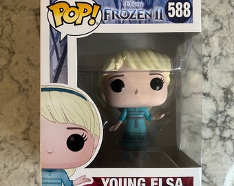 Disneys Frost 2 Unga Elsa. #588. 2019 Funko Pop