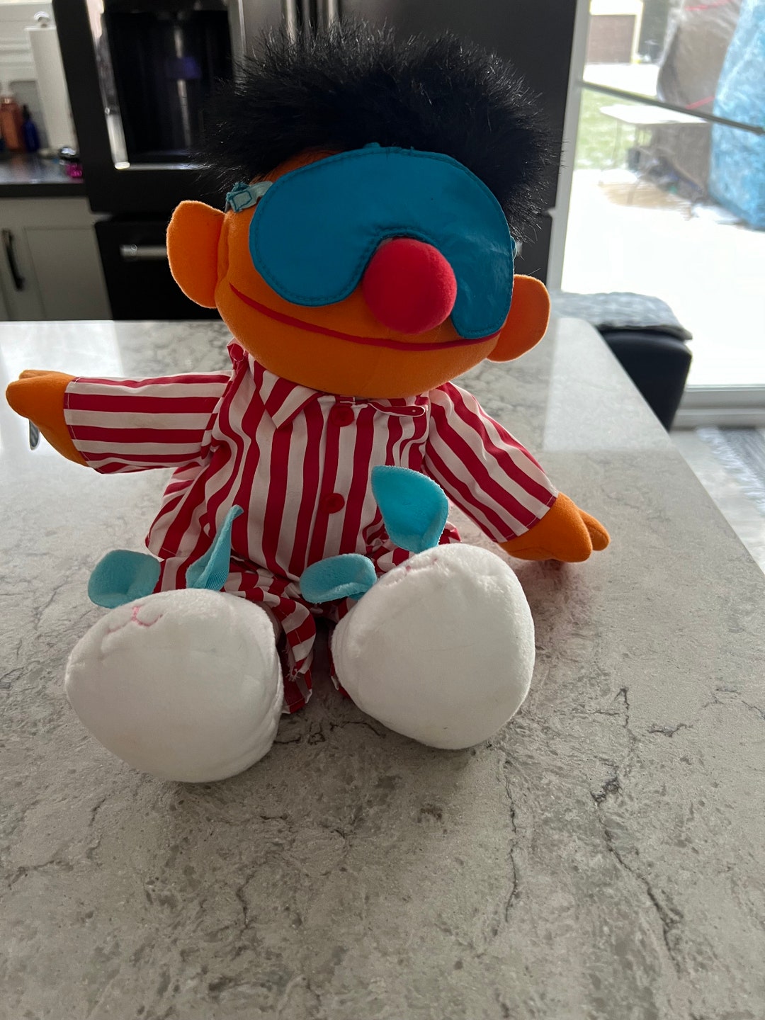 Sesame Street 1996 Sleep and Snore Ernie Etsy