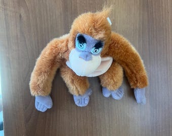 Vintage Disney Plyschmössa Kung Louis Djungelboken